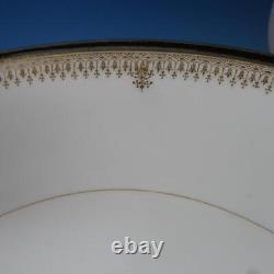 Pillivuyt Paris Expo 1867 Porcelain Fruit Bowl, Covered Dish, Tray, Cup Saucer