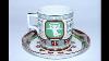 Porcelain Cup With Saucer Antique Form Heraldic