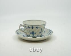 Porsgrund Porcelain Straw Swirled Cup & Saucer