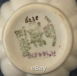 Pre SHELLEY WILEMAN porcelain 6238 pattern DAISY shape CUP SAUCER PLATE TRIO