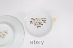 Presidential Ronald Reagan White House China Service Fitz Floyd Cup & Saucer