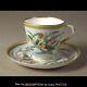 Quality! Royal Worcester Antique Porcelain Cup & Saucer Heather Hand Painted