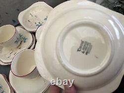 RARE 1950s-BESWICK Porcelain-CIRCUS PATTERN Cup, Saucer, Plate 19 Pieces