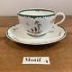 Raynaud Limoges Longjiang No. 4 Si Kiang Porcelain Tea / Coffee Cup & Saucer Set