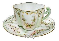 ROSENTHAL Germany Louis Philipp Hand Painted Porcelain Cup & Saucer Antique