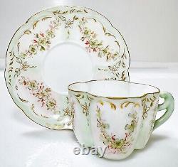 ROSENTHAL Germany Louis Philipp Hand Painted Porcelain Cup & Saucer Antique