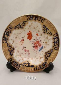 Regency Porcelain Etruscan Shaped Cup Saucer Pattern 812 attributed Yates c 1820