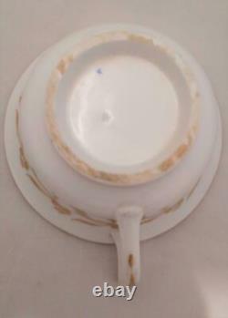 Regency Porcelain Etruscan Shaped Cup Saucer Plate Patt 812 Yates c 1820 no2