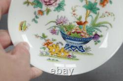 Ridgway Multicolor Floral 2/818 Porcelain Coffee Cup & Saucer Circa 1814-1820 A