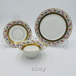 Rosenthal Teacup Saucer Porcelain Germany Madeleine Pattern 1655 Vintage