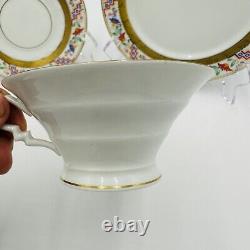 Rosenthal Teacup Saucer Porcelain Germany Madeleine Pattern 1655 Vintage