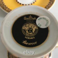 Rosenthal meets VERSACE Barocco COFFEE CUP and Saucer New