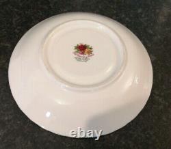 Royal Albert Old Country Roses Set Of 6 Trios Cup Sauce & 6 Side Plates Vgc