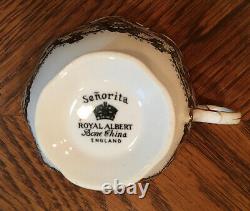 Royal Albert, Senorita, tea cup and saucer