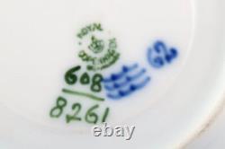 Royal Copenhagen. Rococco coffee cup with saucer. 11 sets in stock