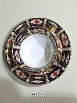 Royal Crown Derby Traditional Imari 4 x Tea Cups & Saucers