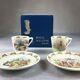 Royal Doulton Bunnykins Cup & Saucer Set Casino Shape Porcelain Tableware 4pc