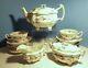 Royal Doulton The Beaufort Tea Set. Teapot, Sugar, Creamer And Four Cups & Saucers