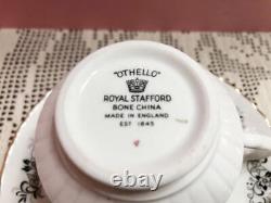 Royal Stafford #10 Othello Cup Saucer Vintage