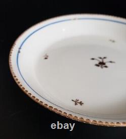 Royal Vienna 18th century Porcelain Tea/Coffee Cup and Saucer Sprig Design