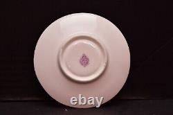 Royal Worcester VTG Hand painted J. STINTON demitasse cup saucer GOLD (REPAIRED)