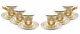 Royalty Porcelain 12-pc White Tea Set, Service For 6, Medusa Greek Key, 24k Gold