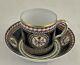Sevres Raynaud Limoges Masonic Revolutionary Pattern Cup & Saucer