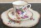 Shelley Porcelain Dainty Pink Rose Dresden Sprays 11494 Cup Saucer Plate Trio