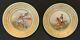 Sevres France Napoleonic Porcelain Plates Circa1804-1809. Signed