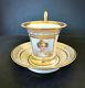 Sevres Portrait Cup & Saucer, Madame Royale Charlotte, Hand Painted