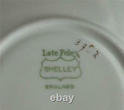 Shelley Gainborough Shape Tea Trio Cup Saucer Plate Pattern 8982 Pink Ground