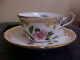 Spode Stafford Flowers England Cup & Saucer 1st Quality New Mint