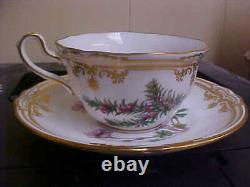 Spode Stafford Flowers England Cup & Saucer 1st Quality NEW MINT