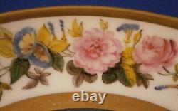 Superb Antique 19thC 1811 Sevres Porcelain Floral Cup & Saucer Porzellan Tasse