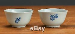 Superb & Delicate! 18C Chinese Porcelain Cup Saucer'Flower' Eggshell Qing