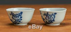 Superb & Delicate! 18C Chinese Porcelain Cup Saucer'Flower' Eggshell Qing
