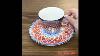 Tea Cup And Saucer Set Vintage Porcelain Coffee Mug Mirror Cup And Saucer