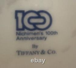 Tiffany & Co Nichimen's 100th Anniv. Porcelain Cup & Saucer 8 Piece Set