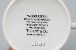 Tiffany & Company Moon River Demitasse Cup & Saucer Henry Mancini FREE USA SHIP