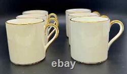 Tiffany & co staffordshire Porcelain Tea Cups and Saucers, 12 Pieces