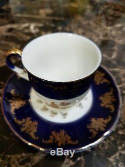 Turkish coffee cup & saucer set 12Pcs