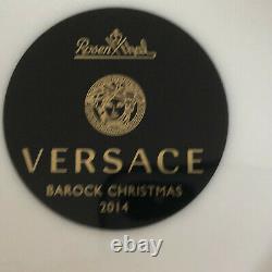VERSACE Barock Christmas 2014 CAPPUCCINO CUP and Saucer Rosenthal Tasse