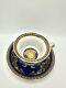 Versace Rosenthal Blue Medusa Porcelain Espresso Cup And Saucer