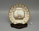 Very Fine Antique Nast Paris Porcelain Empire Period Saucer Circa 1810