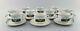 Villeroy & Boch Naif Coffee Service In Porcelain. A Set Of 10 Cups&saucers