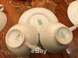 Vintage 13 cups 13 saucers 1 extra cup German Bavaria Porcelain Coffee Set