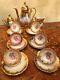 Vintage 6 Cups 6 Saucers Rw Rudolph Wacther Bavaria Porcelain Coffee Set