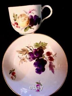 Vintage, Collectible, Meissen Porcelain Cup And Saucer