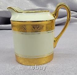Vintage FRANCE LIMOGES LEGLE Porcelaine D'Art Tea Coffee Demitasse Set