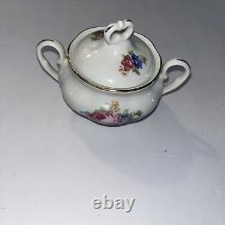 Vintage Farolina Victorian Porcelain Cup and Saucer Made In Poland